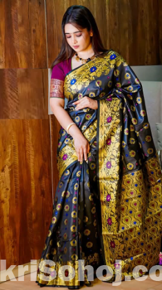 Soft Silk Katan Sharee